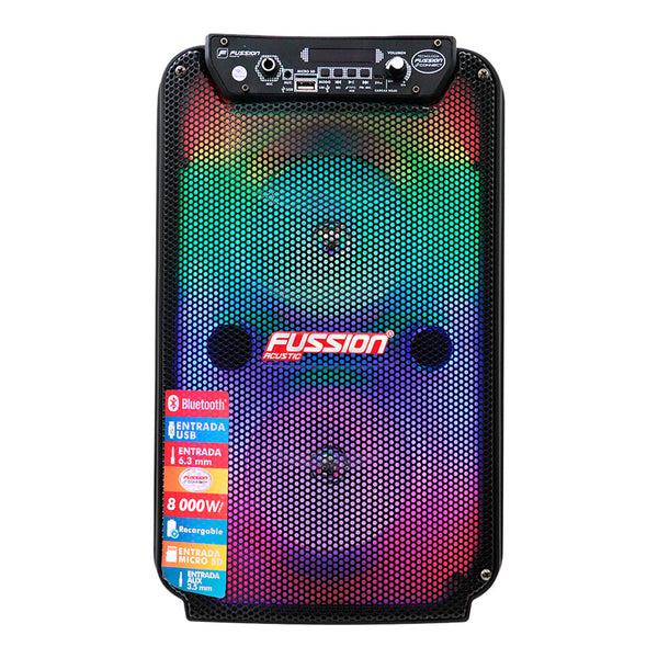 Fussion PBS-2X65702 Bafle Amplificado 2 X 6.5" 8 000W P.M.P.O