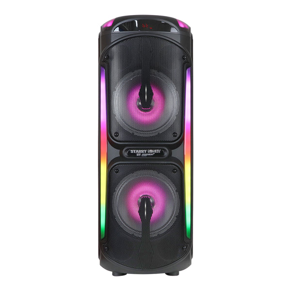 Fussion PBS-2X8002 STARRY NIGHT BAFLE AMPLIFICADO 2X8" 40 000W P.M.P.O