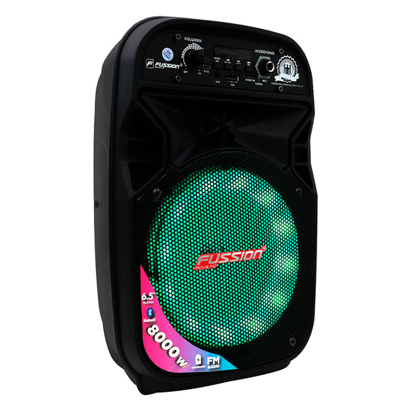 Fussion PBS-65004 Bafle Amplificado 6.5" 8 000W P.M.P.O