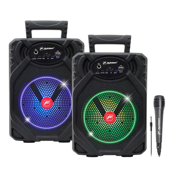 Fussion PBS-65015 Juego de bafles amplificados 6.5" 10 000W P.M.P.O
