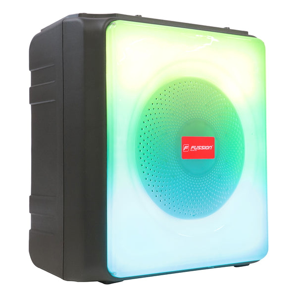 Fussion PBS-65021 ¡Potencia Y Portabilidad En Uno Solo Con Q-BIC Bafle Amplificado 6.5" 8 000W P.M.P.O