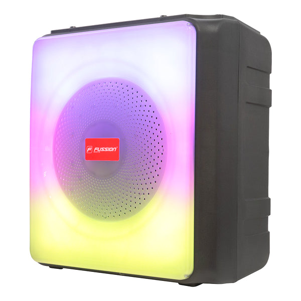Fussion PBS-65021 ¡Potencia y portabilidad en uno solo Con Q-BIC bafle amplificado 6.5" 8 000W P.M.P.O