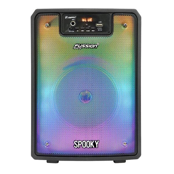 Fussion PBS-65SPOOKY BAFLE AMPLIFICADO 6.5" 9000W P.M.P.O Prepárate para adentrarte en un mundo escalofriante de sonido