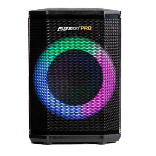 Fussion PBS-8055 Bafle Fussion Pro Boom Box 8” con Bluetooth y Luces LED RGB