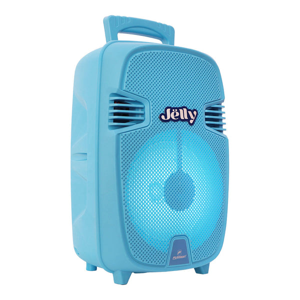 Fussion PBS-8JELLY ¡La Fiesta Llegó en colores 8" 15 000W P.M.P.O Potencia karaoke y tecnología al ritmo de la música