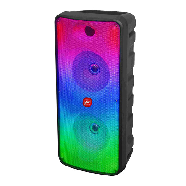 Fussion PBS-8X2008 ¡Neón Flame El Bafle Que Hace Arder Tu Música 2X8'' 20 000W P.M.P.O