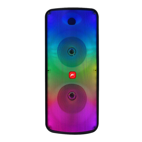 Fussion PBS-8X2008 ¡Neón Flame el bafle que hace arder tu música 2X8'' 20 000W P.M.P.O