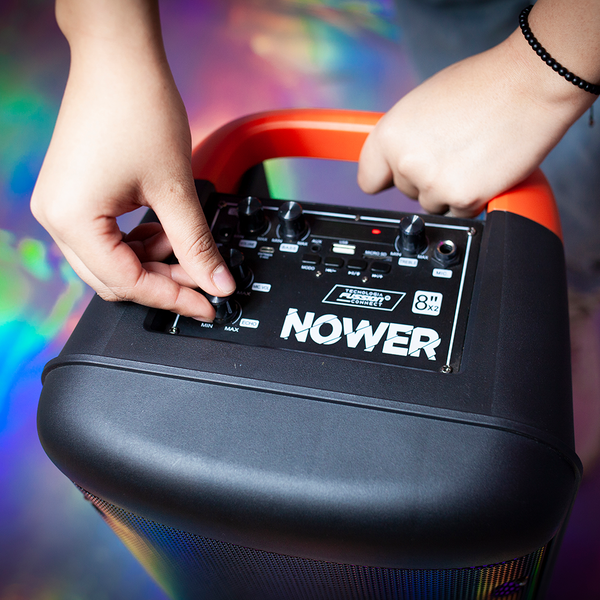 Fussion PBS-8X2010 Bafle Amplificado 2x8" Nower 10 000W P.M.P.O