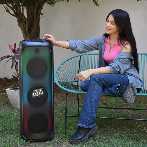 Fussion PBS-8X3006 BAFLE AMPLIFICADO SPECTRA BASS X 3X8" 40 000W P.M.P.O