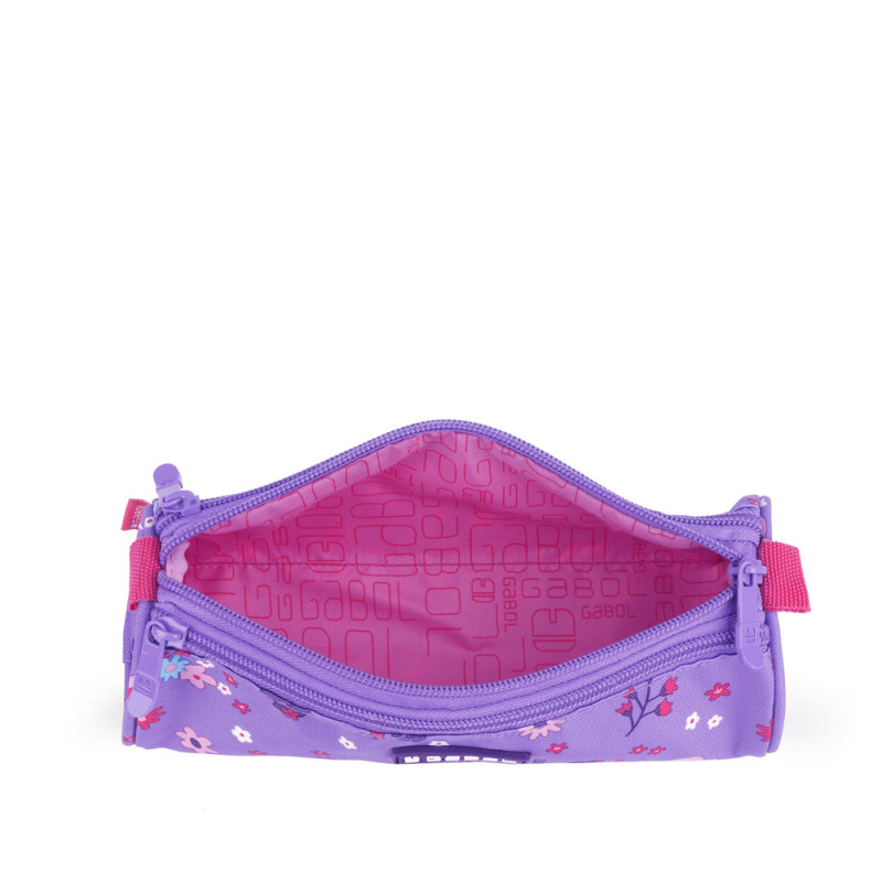 Gabol Estuche Triple VIOLET