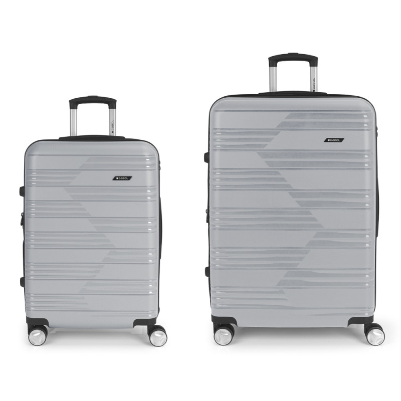 Gabol Juego de 2 maletas (mediana y grande) UYIKO