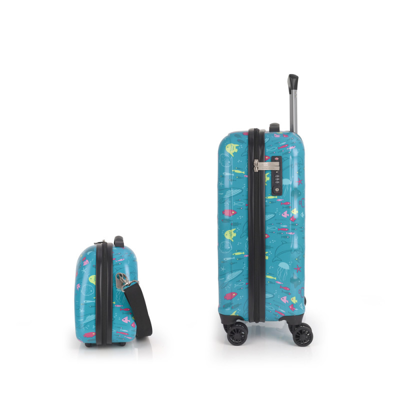 Gabol Juego De Maleta De Cabina Y Neceser ACQUA
