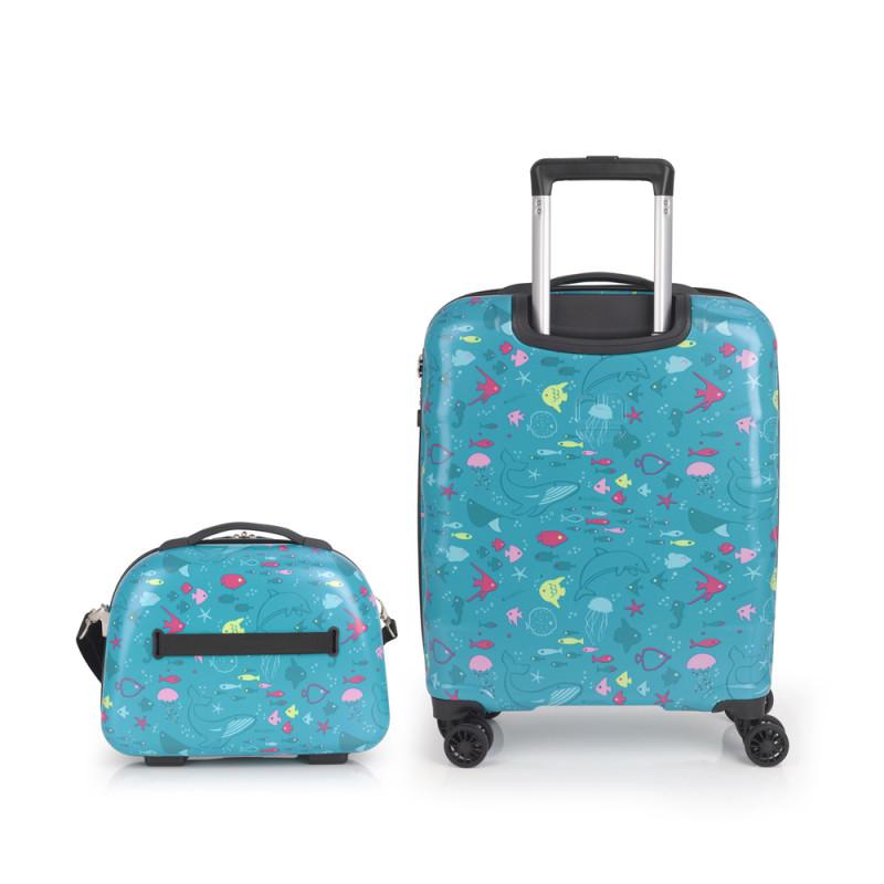 Gabol Juego De Maleta De Cabina Y Neceser ACQUA