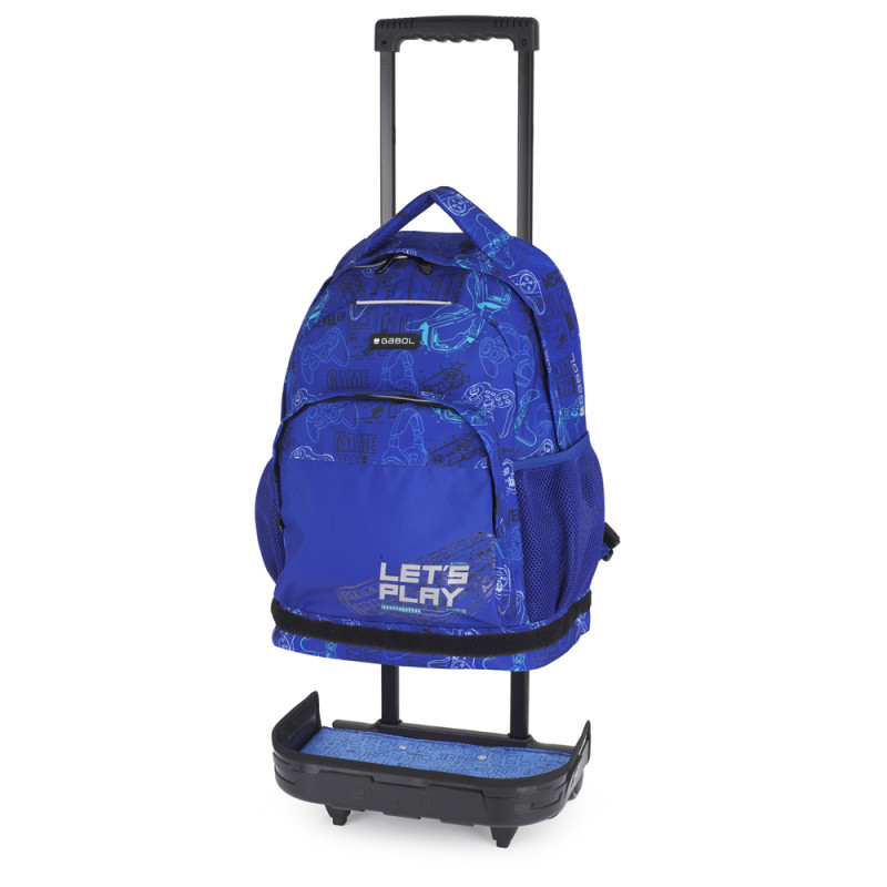 Gabol Mochila Con Ruedas Desmontable GAMING