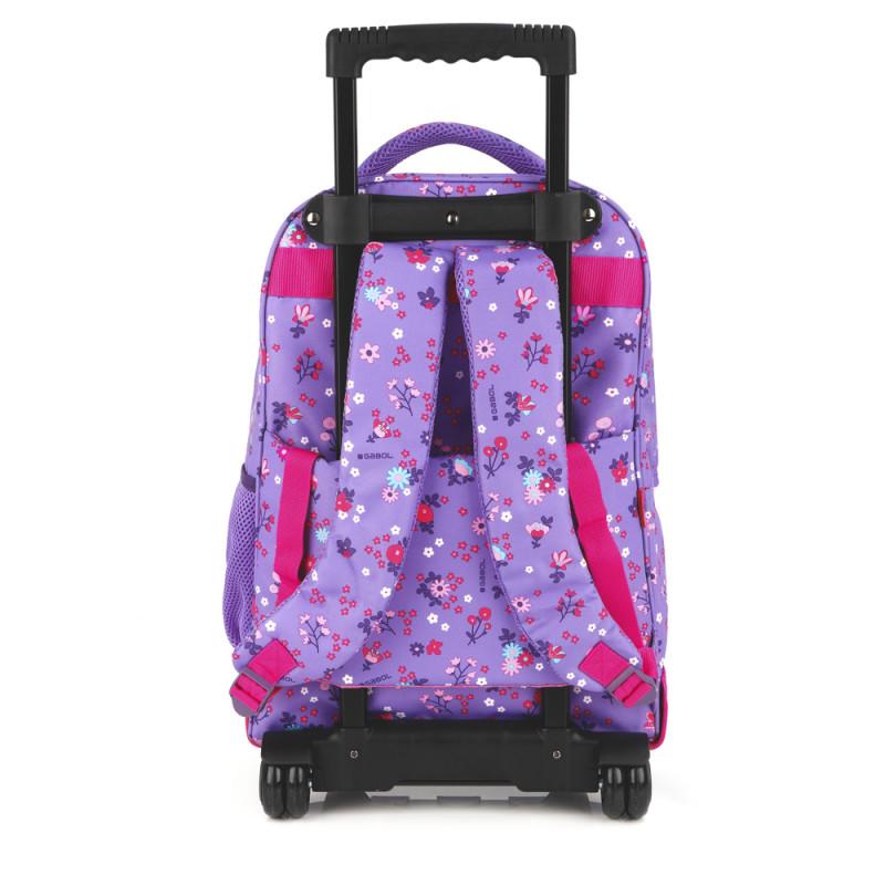 Gabol Mochila Con Ruedas VIOLET
