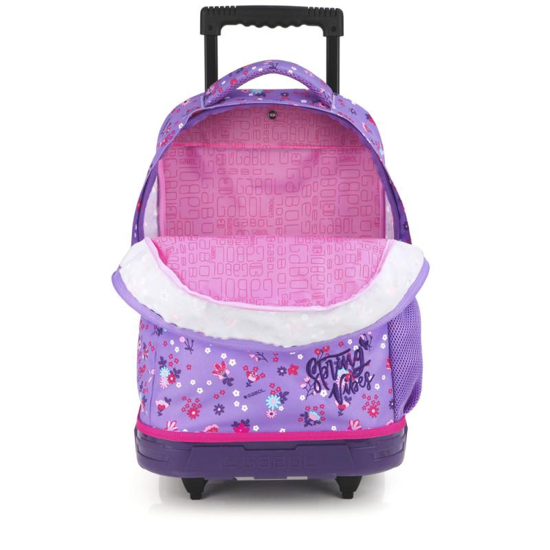 Gabol Mochila Con Ruedas VIOLET
