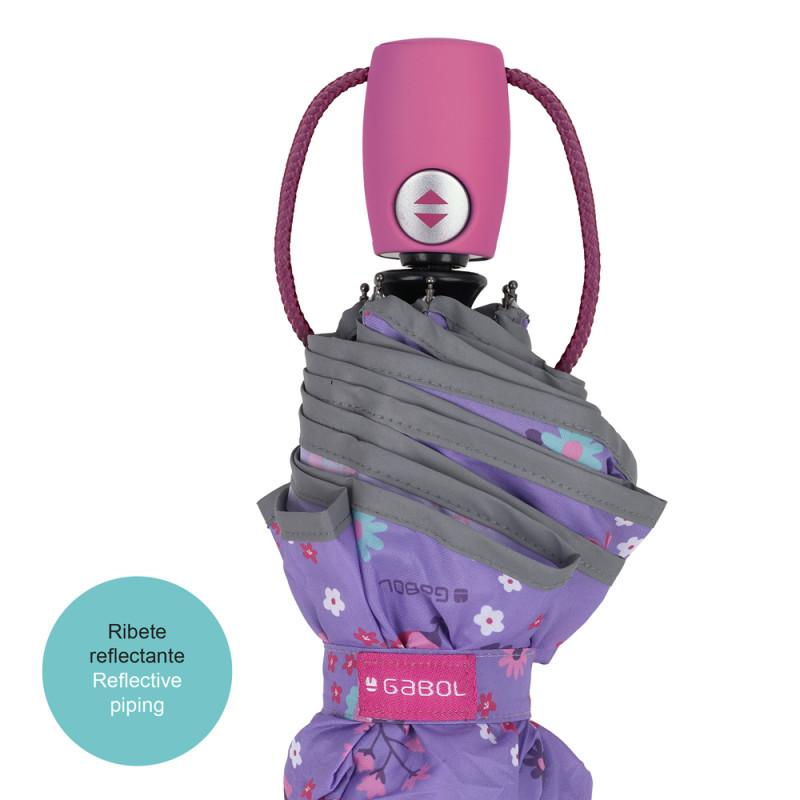 Gabol Paraguas Plegable VIOLET