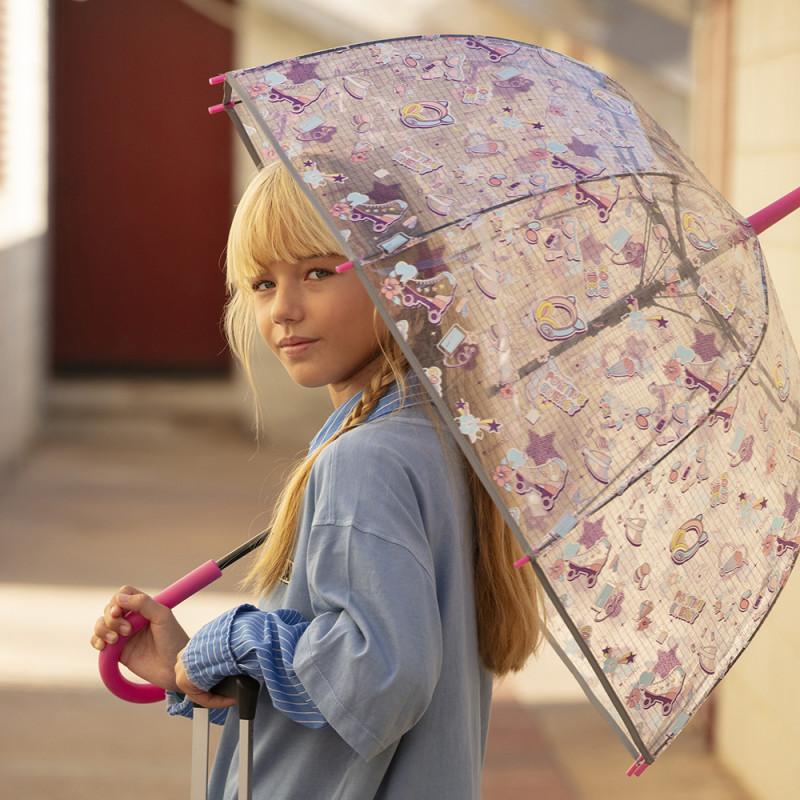 Gabol Paraguas Transparente FUNNY