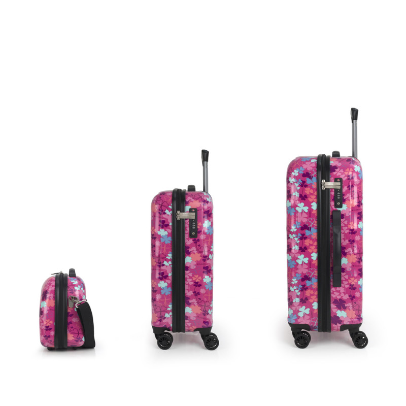 Gabol Juego De 2 Maletas (cabina Y Mediana) Y Neceser CLOVER