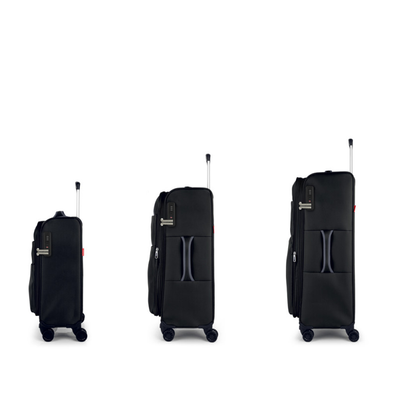 Gabol Juego De 3 Maletas (Cabina Mediana Y Grande) CLOUD