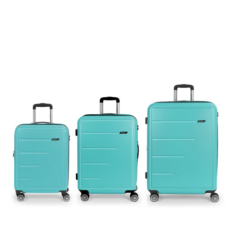 Gabol Juego de 3 maletas (cabina mediana y grande) FUTURE PLUS