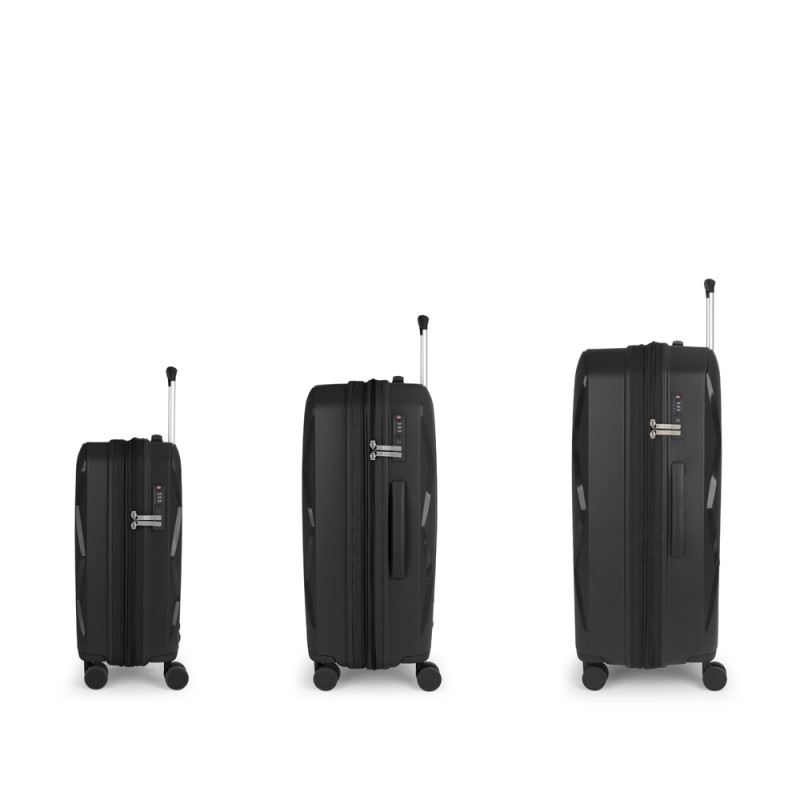 Gabol Juego De 3 Maletas (cabina Mediana Y Grande) INFINITY