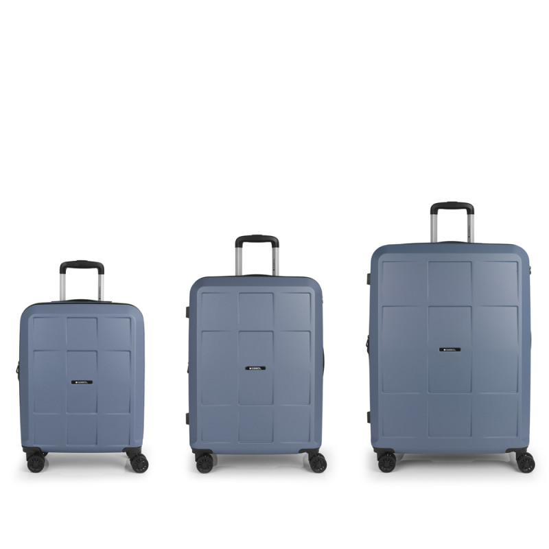 Gabol Juego De 3 Maletas (cabina Mediana Y Grande) MONTREAL