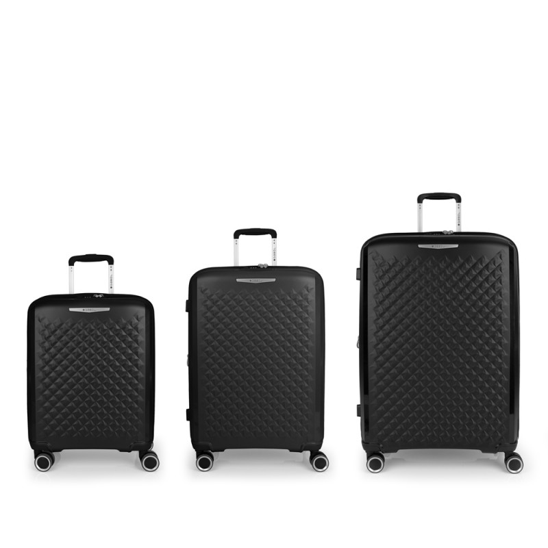 Gabol Juego de 3 maletas (cabina mediana y grande) QUEENS