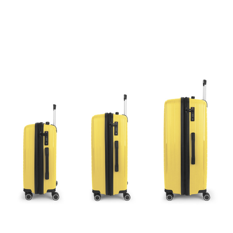 Gabol Juego De 3 Maletas (cabina Mediana Y Grande) SHINYUU