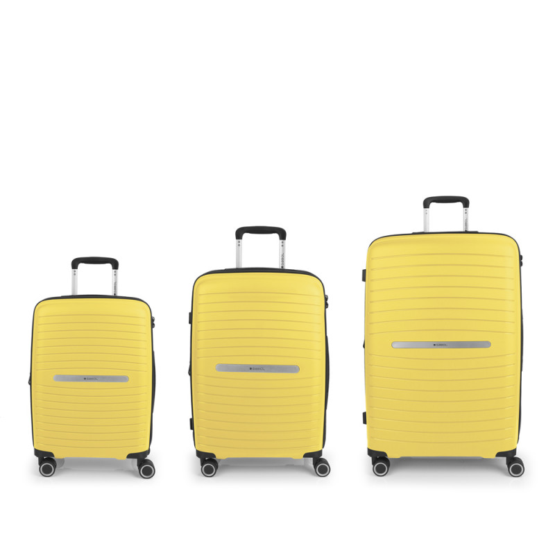 Gabol Juego de 3 maletas (cabina mediana y grande) SHINYUU