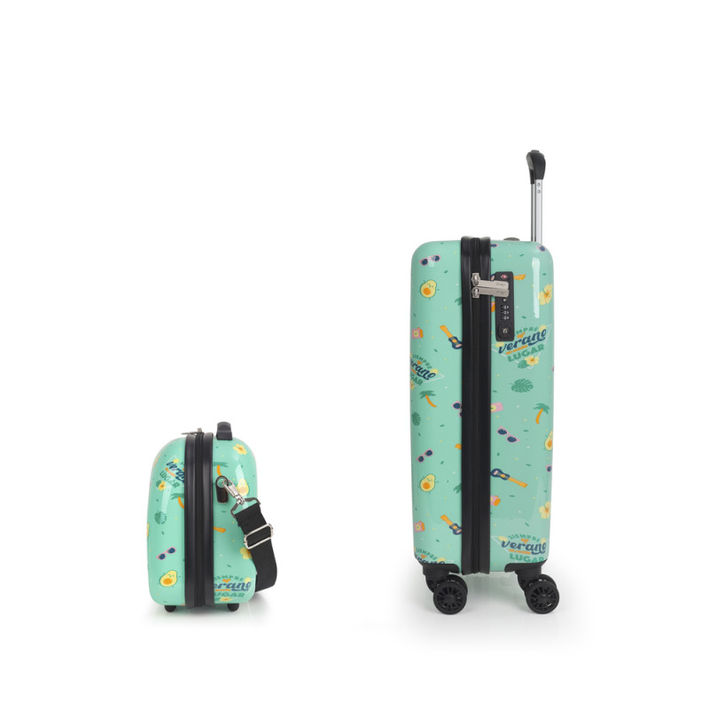 Gabol Juego De Maleta De Cabina Y Neceser HAWAI MR. WONDERFUL