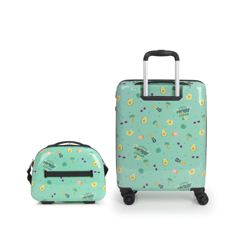 Gabol Juego De Maleta De Cabina Y Neceser HAWAI MR. WONDERFUL