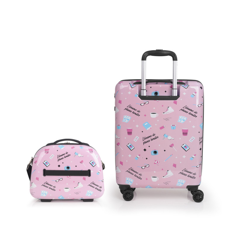 Gabol Juego De Maleta De Cabina Y Neceser LIFE MR.WONDERFUL