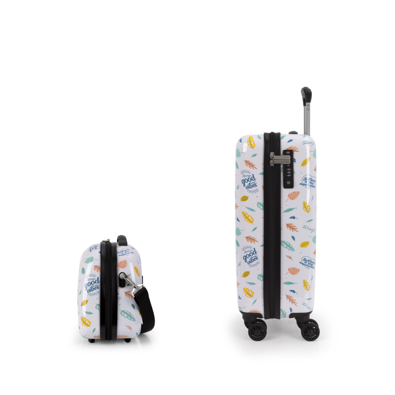 Gabol Juego De Maleta De Cabina Y Neceser VIBES MR. WONDERFUL