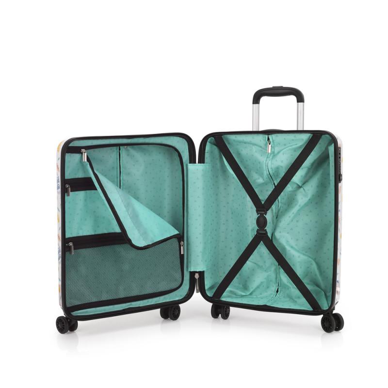 Gabol Juego De Maleta De Cabina Y Neceser VIBES MR. WONDERFUL