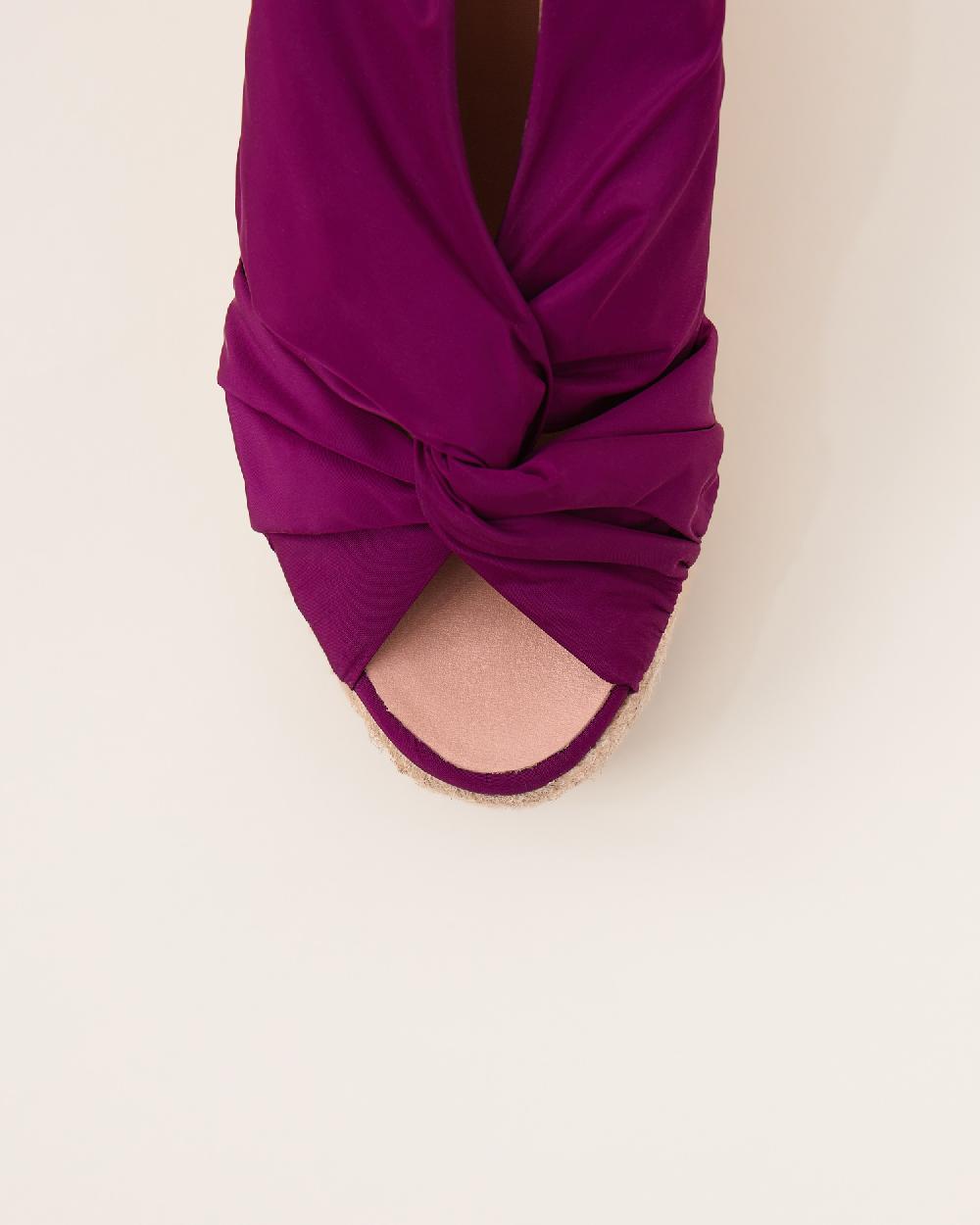 Gaimo Espadrilles Anca ViolinSandalias De Cuña En Tejido Acolchado