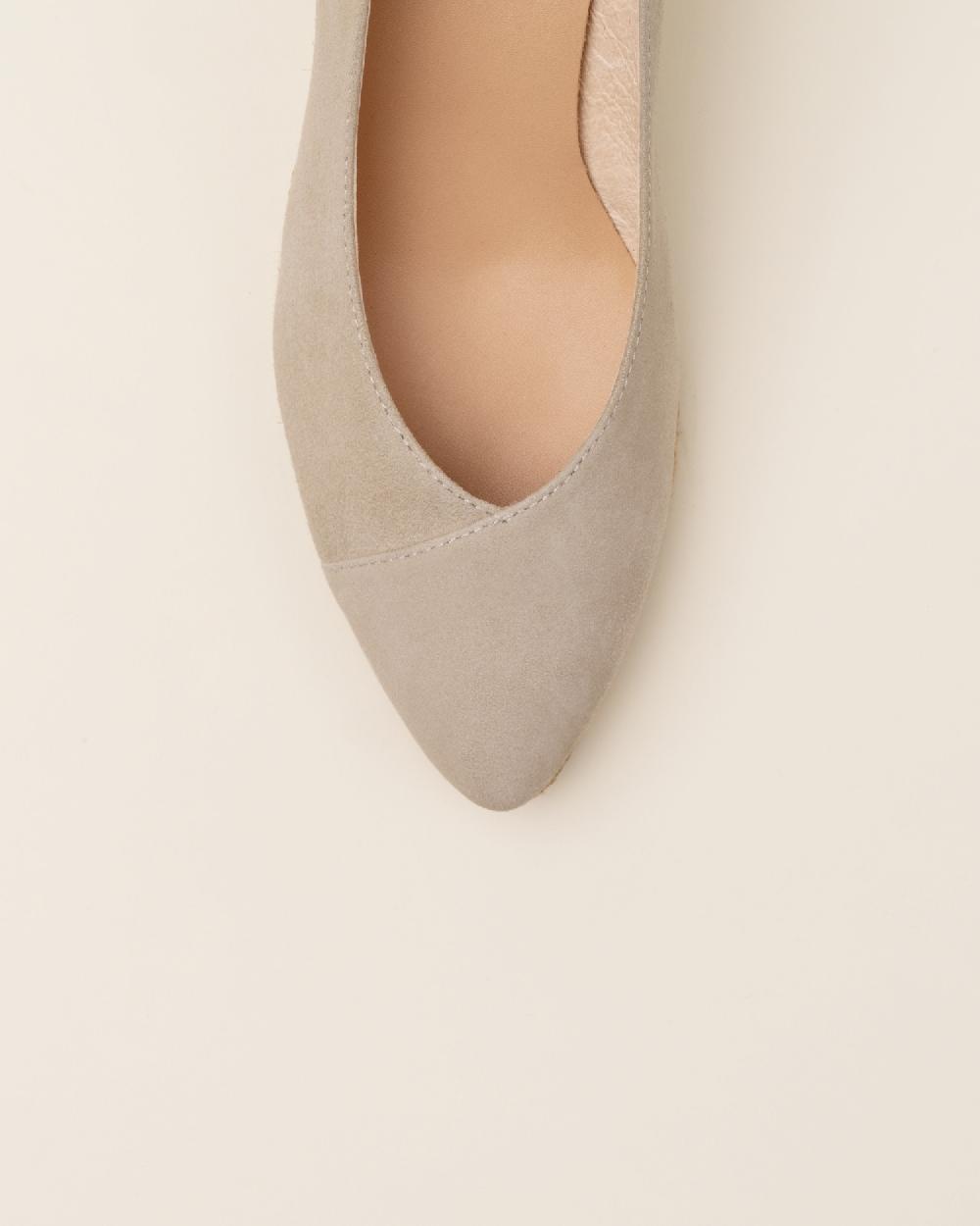 Gaimo Espadrilles Bonny KangarooSalones De Cuña De Yute En Piel Con Escote Pico