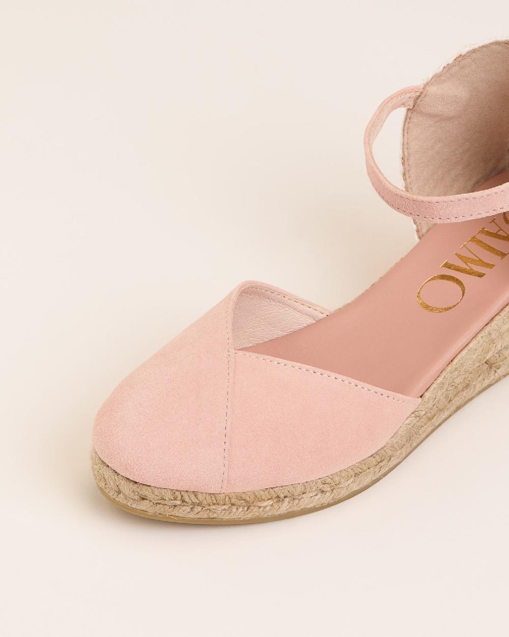 Gaimo Espadrilles Copita ContourAlpargatas De Cuña En Piel Con Escote Pico