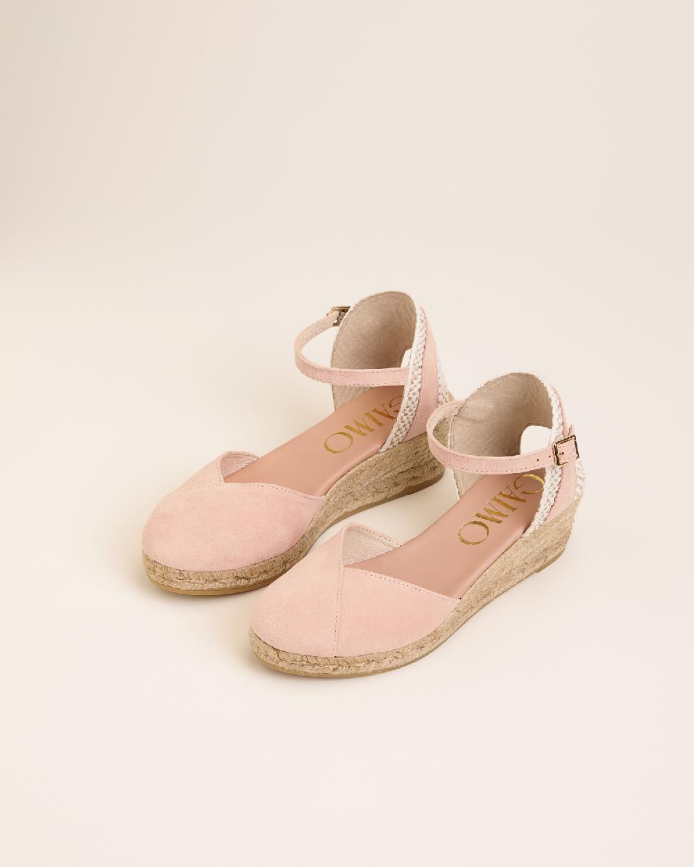 Gaimo Espadrilles Copita ContourAlpargatas De Cuña En Piel Con Escote Pico