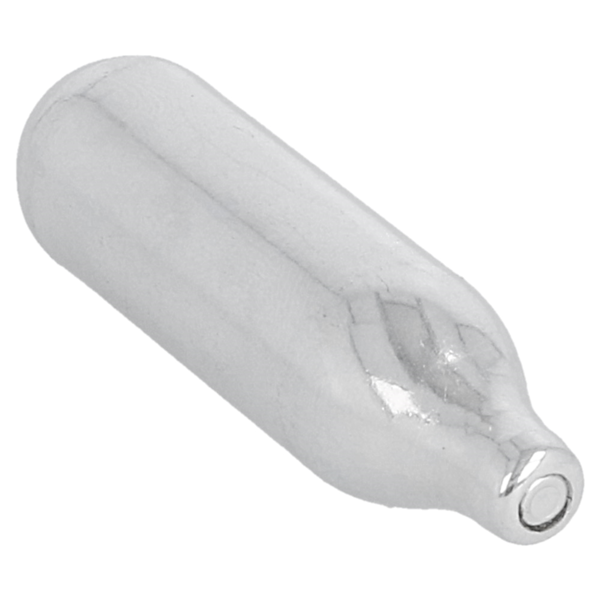 Garcia De Pou 10 U. RECARGAS SIFÓN 9 2x6 5x3 5 CM PLATEADO INOX (1 UNID.)
