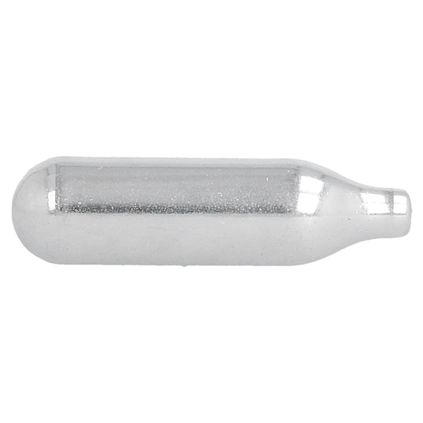 Garcia De Pou 10 U. RECARGAS SIFÓN 9 2x6 5x3 5 CM PLATEADO INOX (1 UNID.)