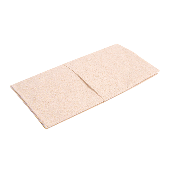 Garcia De Pou 10 U. X 10 U. PAÑUELITOS 3 CAPAS 21x21 CM NATURAL KRAFT (1 UNID.)