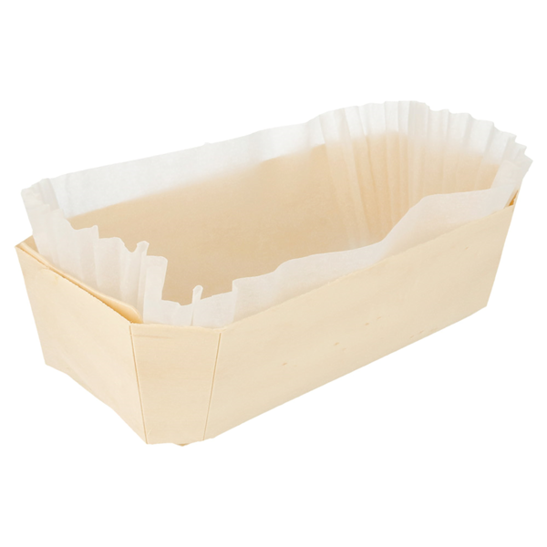 Garcia De Pou 100 U. BARQUILLAS MADERA + MOLDES SILICONADOS 1450 ML 23x13x7 CM NATURAL MADERA (100 UNID.)