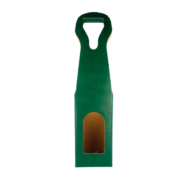 Garcia De Pou 100 U. CAJAS 1 BOTELLA 9x9x41 CM VERDE CARTÓN (100 UNID.)
