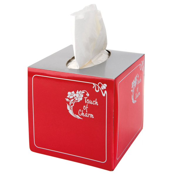 Garcia de pou 100 U. PAÑUELOS FACIALES 2 CAPAS "CUBO" 11x11x12 CM BLANCO CELULOSA (1 UNID.)