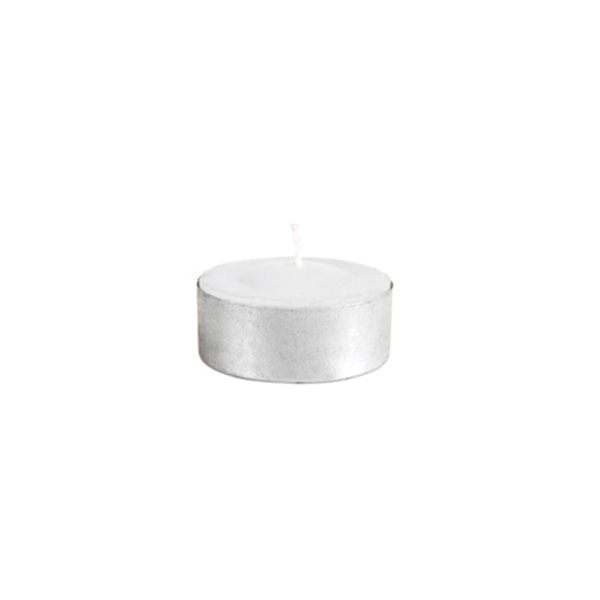 Garcia de pou 100 U. VELAS CALIENTAPLATOS Ø3 8x1 6 CM BLANCO PARAFINA (1 UNID.)