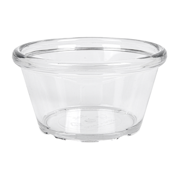 Garcia De Pou 12 RAMEQUINES 90 ML Ø 7 5x4 CM TRANSPARENTE PET (1 UNID.)