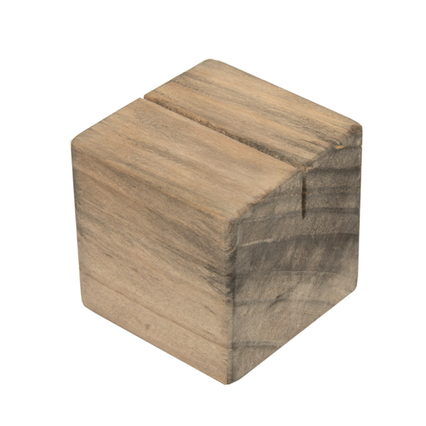 Garcia De Pou 2 U. SOPORTES CÚBICOS PARA PIZARRAS 4 8 CM NATURAL MADERA (8 UNID.)
