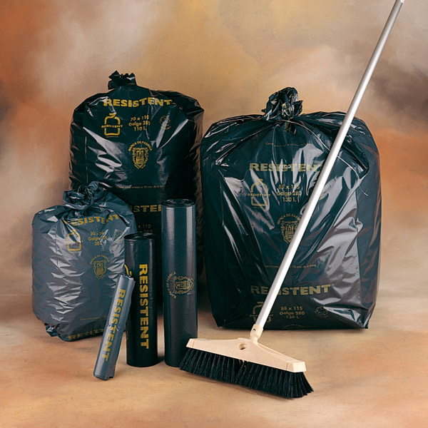 Garcia de pou 20 U. BOLSAS BASURA 50 L 40µ 68x80 CM NEGRO LDPE (5 UNID.)