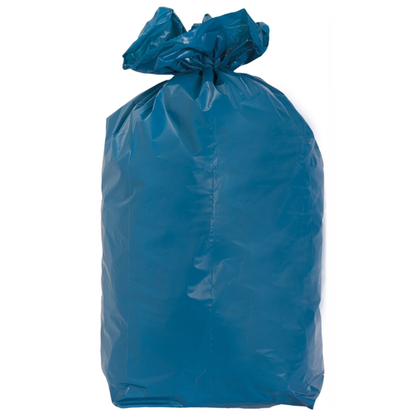 Garcia de pou 20 U. BOLSAS BASURA COLOR 110 L 70µ 70x110 CM AZUL LDPE (5 UNID.)